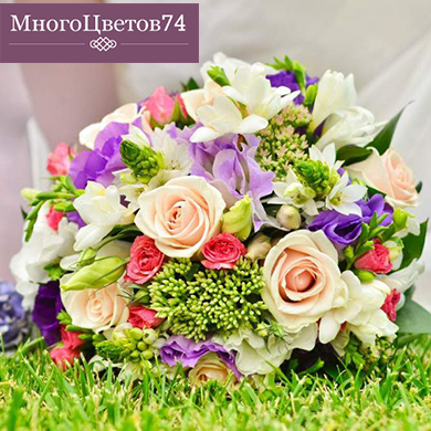 Корпоративный сайт сети салонов "МногоЦветов74"